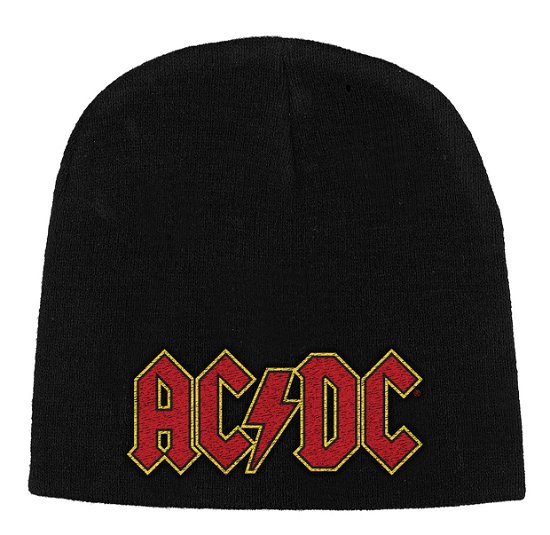 Cover for AC/DC · AC/DC Unisex Beanie Hat: Logo (Bekleidung) [Black - Unisex edition] (2019)