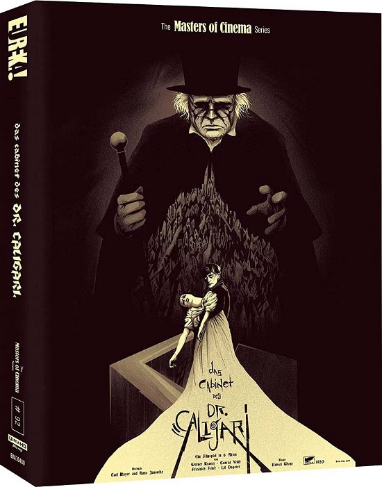 Das Cabinet Des Dr Caligari - Das Cabinet Des Dr Caligari - Elokuva - MASTERS OF CINEMA - 5060000704808 - perjantai 16. joulukuuta 2022