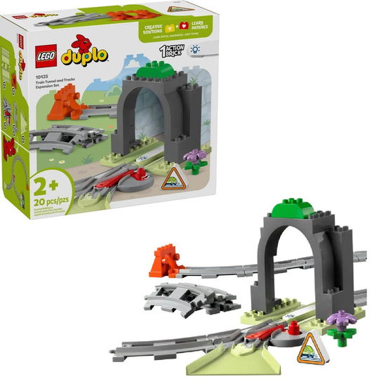 Cover for Lego · Duplo Town - Train Tunnel And Tracks Expansion Set (10425) (Brinquedos)