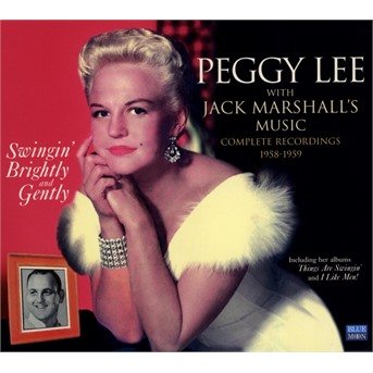 Cover for Peggy Lee · Swingin' Brightly &amp; Gently (CD) (2017)