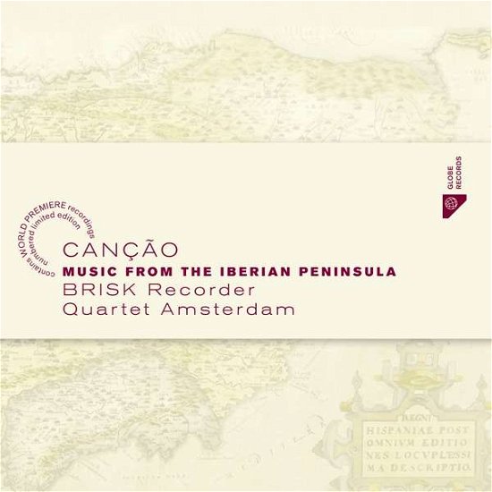 Cover for Brisk Recorder Quartet Amsterdam · Cancao - Music from the Iberian Peninsula (CD) (2018)