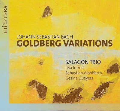 Bach: Goldberg Variations - Salagon Trio - Musik - ETCETERA - 8711801017808 - 20. Januar 2023