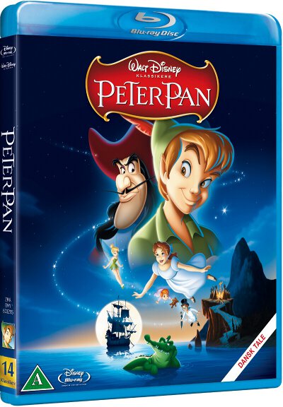 peter pan dvd cover