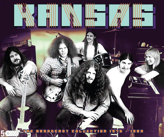 Broadcast Collection The 1976 - 1989 (5 CD Box) - Kansas - Music - Cult Legends - 8717662591808 - January 5, 2024