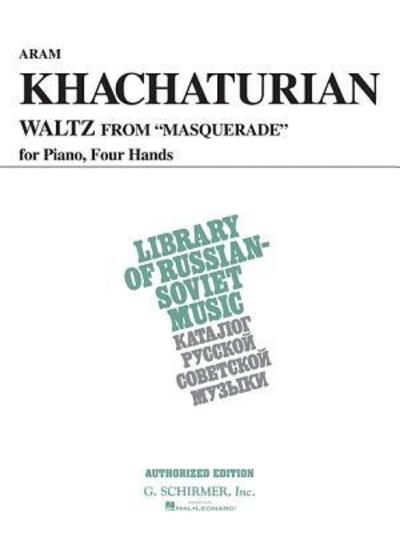 Cover for Aram Khachaturian · Waltz from Masquerade (Paperback Book) [Vaap edition] (1986)