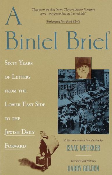 Cover for Isaac Metzker · A Bintel Brief: Sixty Years of (Paperback Book) (1990)