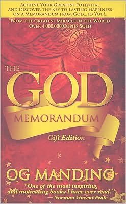God Memorandum - Og Mandino - Books -  - 9780883911808 - December 3, 2009