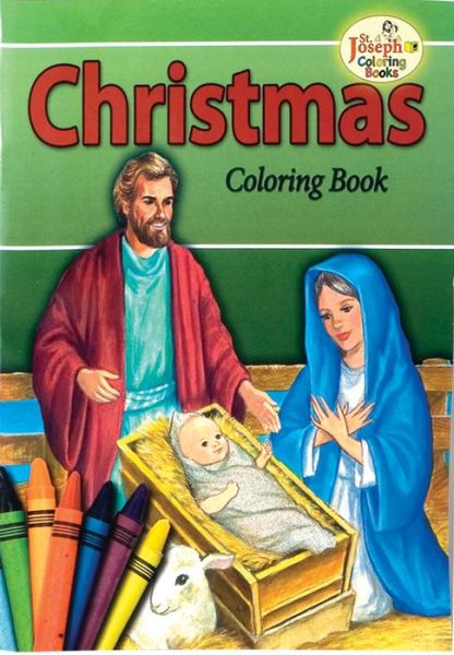 Coloring Book About Christmas - Catholic Book Publishing Co - Kirjat - Catholic Book Publishing Corp - 9780899426808 - 1986