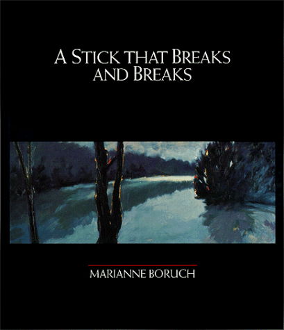 Cover for Marianne Boruch · A Stick that Breaks and Breaks (Paperback Book) (1997)