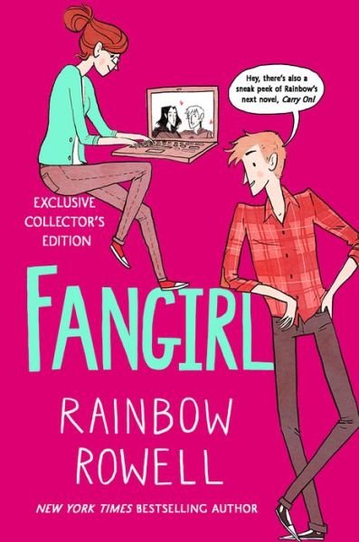 Cover for Rainbow Rowell · Fangirl: A Novel (Hardcover Book) [Exclusive Collector's edition] (2015)