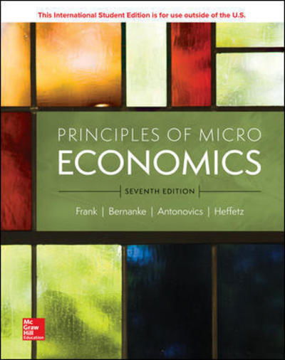 Cover for Robert Frank · ISE Principles of Microeconomics (Paperback Book) (2018)