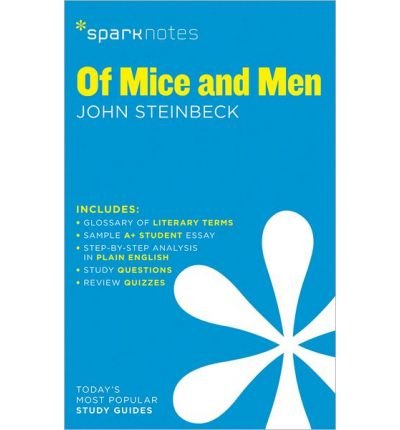 Cover for SparkNotes · Of Mice and Men SparkNotes Literature Guide - SparkNotes Literature Guide Series (Pocketbok) (2014)