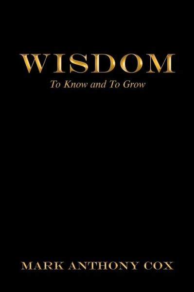 Cover for Mark Anthony Cox · Wisdom (Paperback Book) (2019)