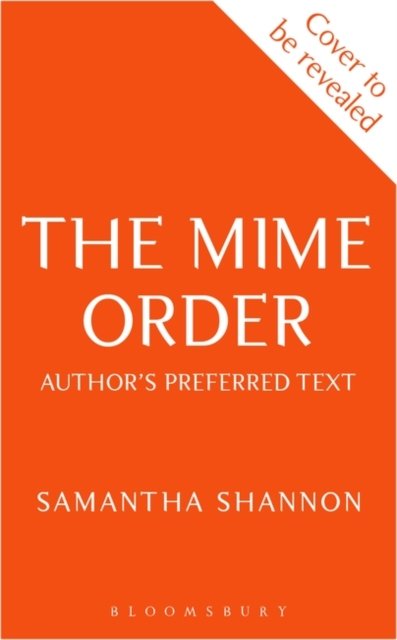 Cover for Samantha Shannon · The Mime Order: Author’s Preferred Text - The Bone Season (Paperback Bog) (2024)