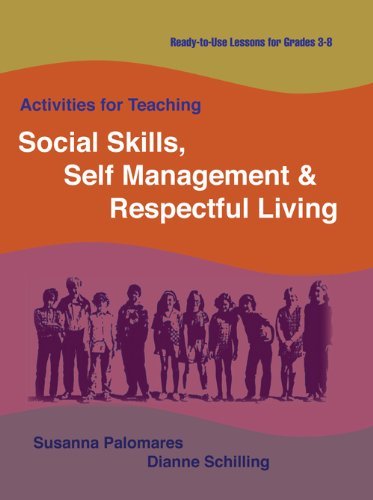 Cover for Dianne Schilling · Activities for Teaching Social Skills, Self Management &amp; Respectful Living (Pocketbok) (2011)