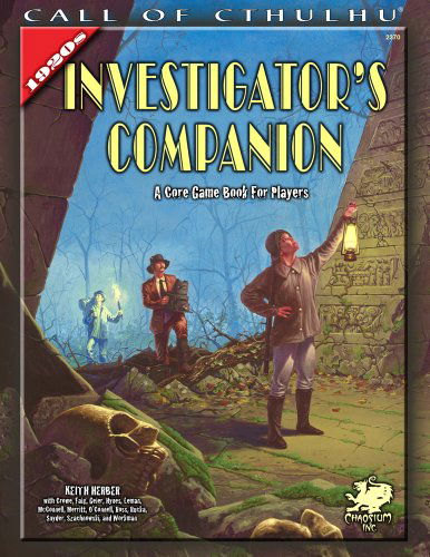 Cover for Keith Herber · 1920s Investigator Companion - Call of Cthulhu Roleplaying (Paperback Book) [4th edition] (2007)