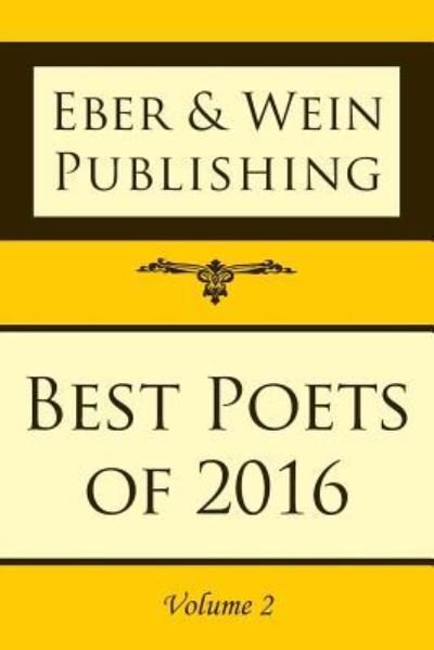 Cover for Eber &amp; Wein · Best Poets of 2016 (Paperback Book) (2017)