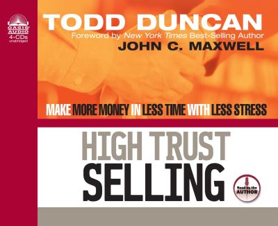 Cover for Todd Duncan · High Trust Selling (CD) [Library edition] (2010)