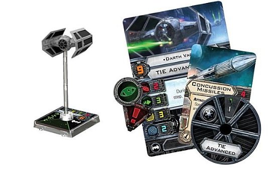 Cover for Fantasy Flight Games · Tie Advanced Expansion Pack: X-Wing Mini Game (GAME) (2017)