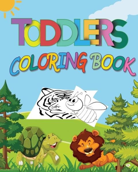 Cover for Ab Artees · Toddlers Coloring Book (Paperback Bog) (2020)