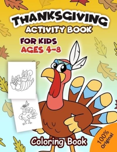 Cover for Magic Art · Thanksgiving Activity Book For Kids Ages 4-8 (Paperback Book) (2019)