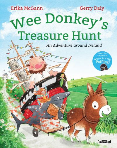 Cover for Erika McGann · Wee Donkey's Treasure Hunt: An adventure around Ireland (Hardcover Book) (2020)