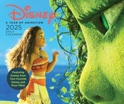 Cover for Chronicle Books · Disney A Year of Animation 2025 Daily Calendar (Calendar) (2024)