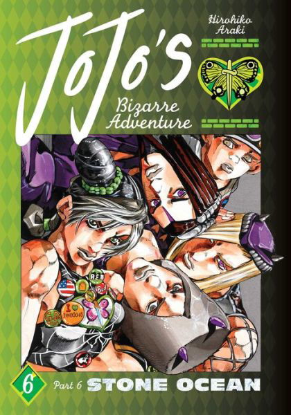 Cover for Hirohiko Araki · JoJo's Bizarre Adventure: Part 6--Stone Ocean, Vol. 6 - JoJo's Bizarre Adventure: Part 6--Stone Ocean (Hardcover bog) (2024)