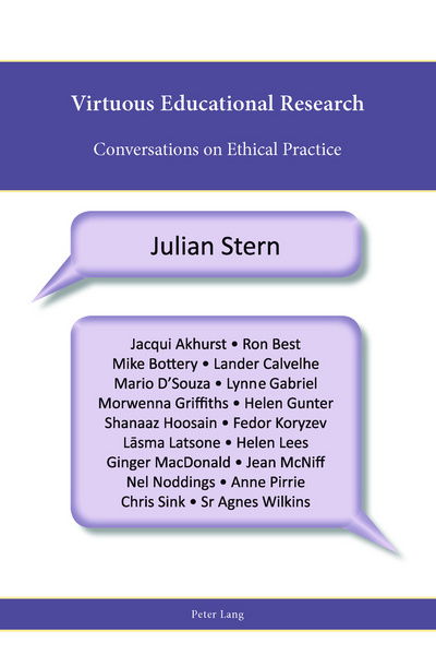 Cover for Julian Stern · Virtuous Educational Research: Conversations on Ethical Practice - Religion, Education and Values (Paperback Book) [New edition] (2016)