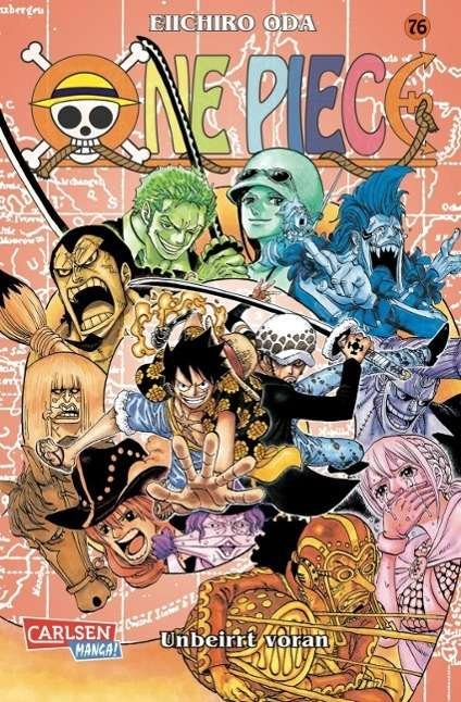 Cover for Oda · One Piece.76 Unbeirrt voran (Buch)