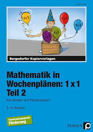 Cover for Kreye · Mathematik in Wochenplänen:1x1.2 (Bok)