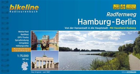 Bikeline Radtourenb. Hamburg-Berlin - Esterbauer - Kirjat - Esterbauer Verlag - 9783850008808 - tiistai 1. syyskuuta 2020