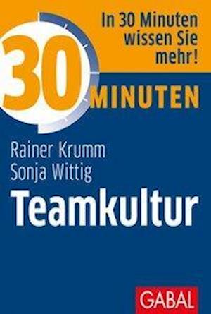 Cover for Rainer Krumm · Krumm:30 Minuten Teamkultur (Book) (2020)