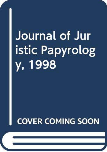 Cover for Journal · Jjp 28 (Hardcover Book) (2013)