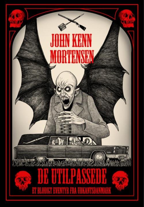 Cover for John Kenn Mortensen · De utilpassede - et blodigt eventyr fra udkantsdanmark (Gebundesens Buch) [1. Ausgabe] [Indbundet] (2014)