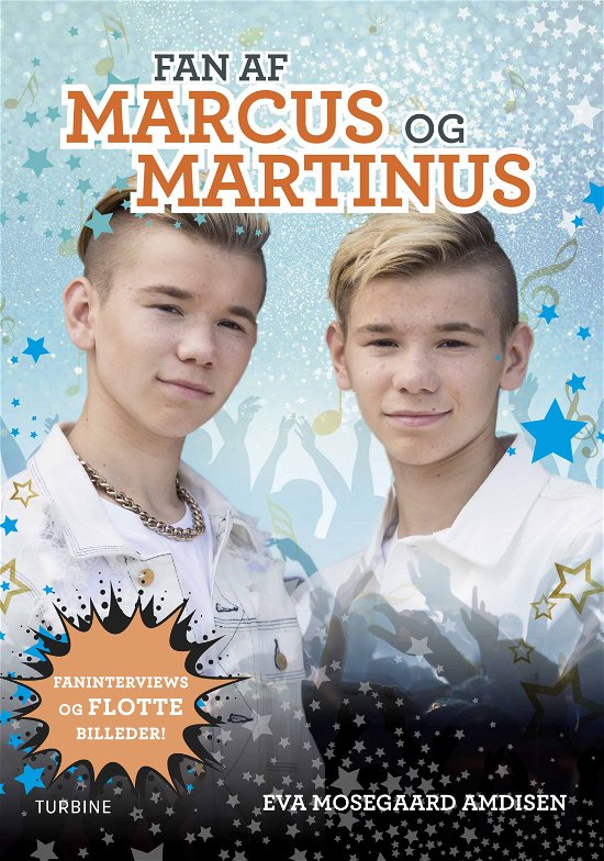 Cover for Eva Mosegaard Amdisen · Fan af Marcus og Martinus (Gebundenes Buch) [1. Ausgabe] (2018)