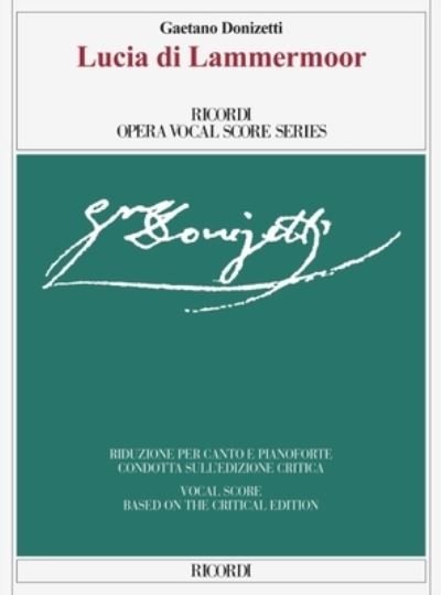 Cover for Gaetano Donizetti · Lucia di Lammermoor (Sheet music) (2022)