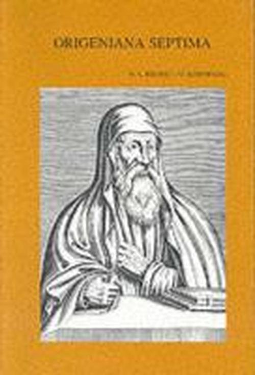 Cover for U K Hneweg · Origeniana Septima Origenes in den Auseinandersetzungen Des 4. Jahrhunderts (Bibliotheca Ephemeridum Theologicarum Lovaniensium) (Paperback Book) (1999)