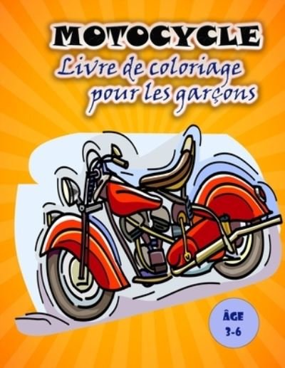 Cover for Thomas D · Livre de coloriage de motos pour les enfants (Paperback Book) (2022)