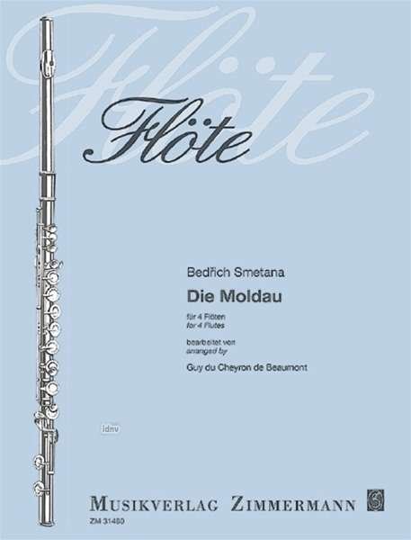 Cover for Smetana · Die Moldau für 4 Flöten.ZM31480 (Book)