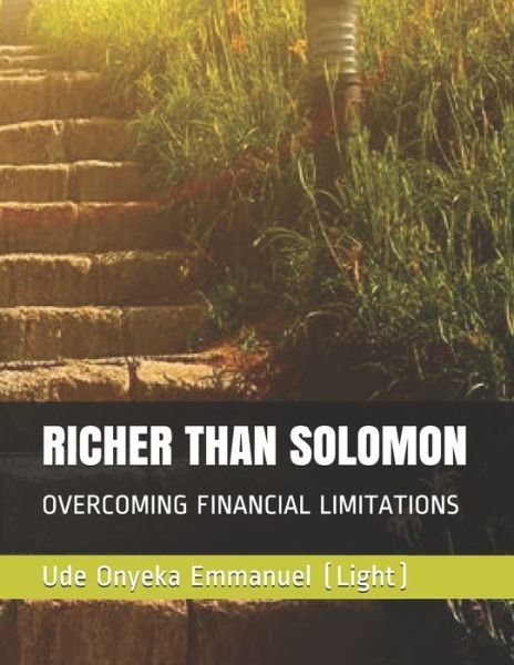 Cover for Ude Onyeka Emmanuel (Light) · Richer Than Solomon (Paperback Book) (2020)