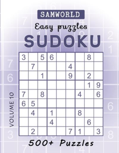 Cover for Samworld Press · Easy Sudoku Puzzles (Paperback Book) (2020)