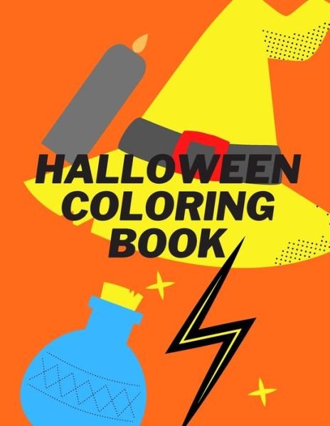 Cover for Workgirl Publishing · Halloween Coloring Book (Paperback Bog) (2020)