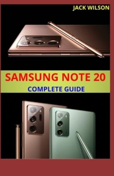Cover for Jack Wilson · Samsung Note 20 Complete Guide (Paperback Book) (2021)
