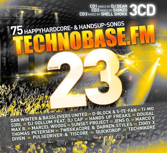 Cover for Various Artists · Technobase.fm Vol.23 (CD) [Digipak] (2019)