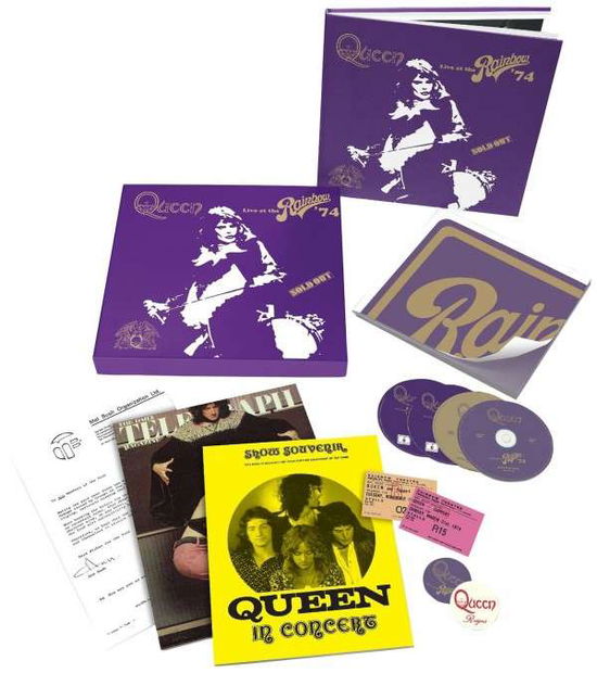 Cover for Queen · Live At The Rainbow '74 (CD) [Super Deluxe edition] (2014)