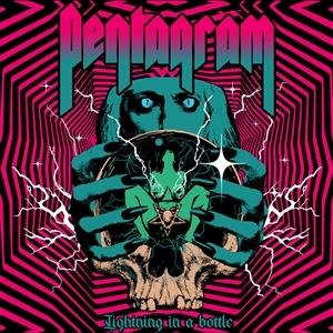 Cover for Pentagram · Lightning in a Bottle (Aqua Blue Vinyl) (LP) (2025)