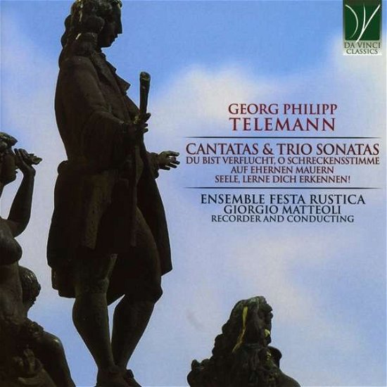 Cover for Ensemble Rustica / Rosita Frisani / Giorgio Metteoli · Telemann Cantatas &amp; Trio Sonatas (CD) (2021)