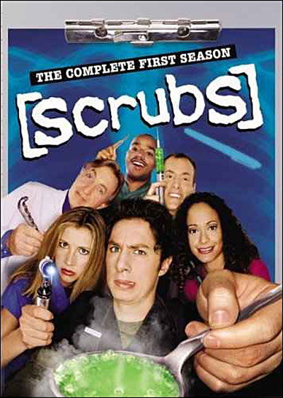 Cover for Scrubs: Complete First Season (DVD) [Box set] (2005)