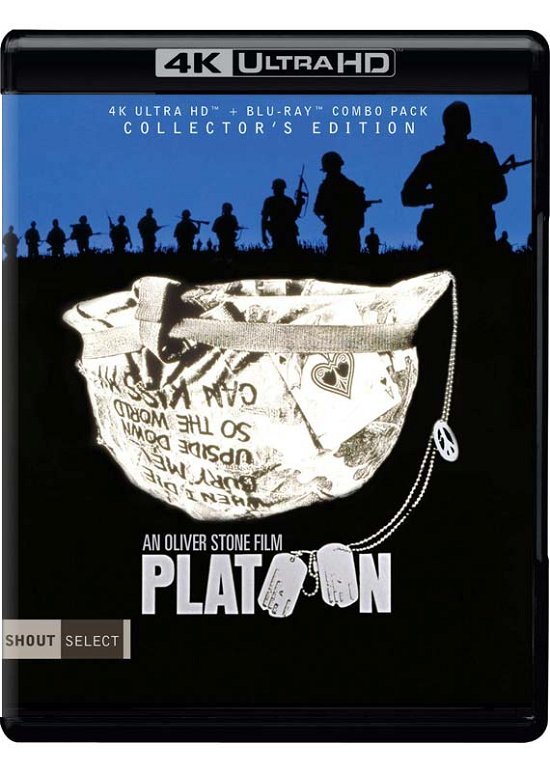 Cover for Platoon (4K UHD Blu-ray) [Collector's edition] (2022)